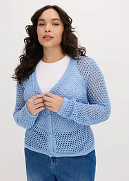 Ajour-Strickjacke, bonprix