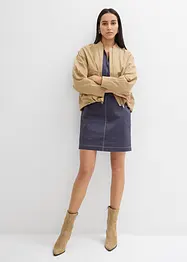 Robe-chemise en matière élastique, bonprix