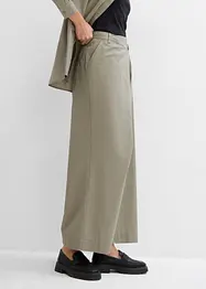 Pantalon large à boutonnage asymétrique, bonprix