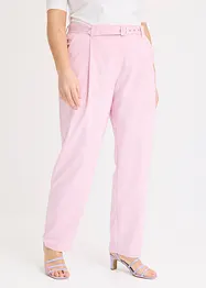 Pantalon à pinces et ceinture, bonprix