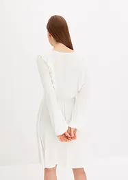 Jerseykleid mit Volants, bonprix