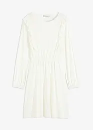 Jerseykleid mit Volants, bonprix