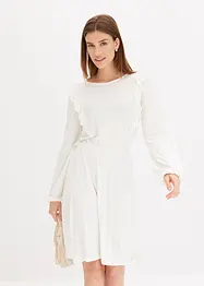Jerseykleid mit Volants, bonprix