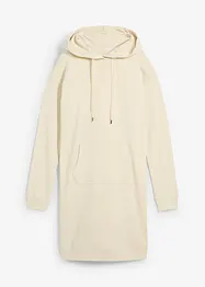 Robe sweat à capuche en coton, bonprix