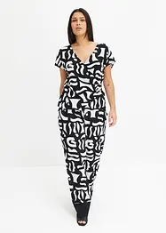Pantalon en jersey imprimé, bonprix