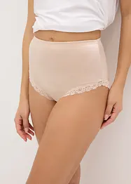 Culotte sculptante taille haute, maintien moyen, matière brillante, bonprix