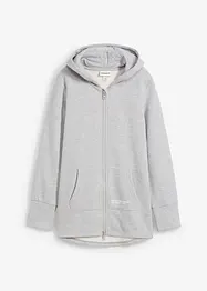 Sweatjacke aus softem Baumwoll-Mix, bonprix