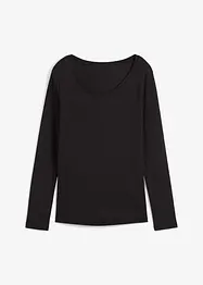 Langarmshirt aus reiner Bio-Baumwolle, bonprix
