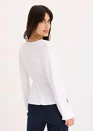 Blouse cache-cœur en jersey, bonprix