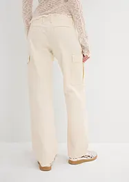 Pantalon cargo 100% coton, bonprix
