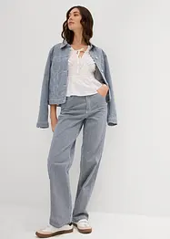Blouse froncée avec des coutures élastiques, bonprix