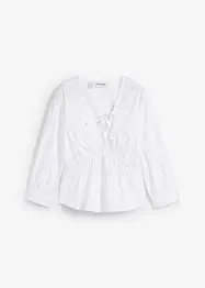 Blouse froncée avec des coutures élastiques, bonprix