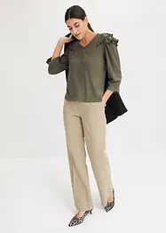 Pantalon à taille élastiquée, bonprix