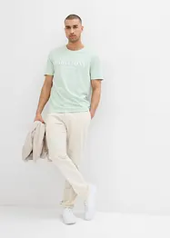 Lot de 2 T-shirts 100% coton, bonprix