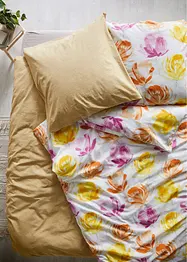 Parure de lit aspect lin, bonprix