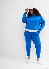 Pantalon de jogging en matière néoprène, taille élastiquée, bonprix