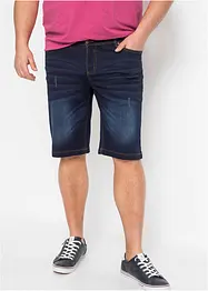 Sweat-Jeans-Bermuda m. Komfortschnitt, Regular Fit, bonprix