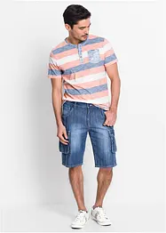 Cargo-Jeans-Bermuda Regular Fit, bonprix
