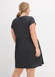 Shirtkleid mit Print aus Viskose-Mix, bonprix