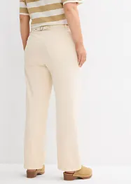 Jean droit taille haute, peu extensible, bonprix