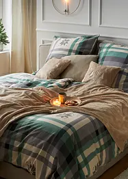 Kuscheldecke mit Tannenbäumen, bonprix