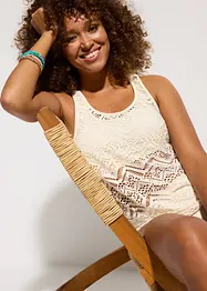 Tankini (2-tlg. Set) aus Spitze, bonprix