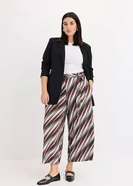 Pantalon palazzo en jersey doux, bonprix