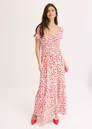 Robe longue imprimée en viscose, bonprix