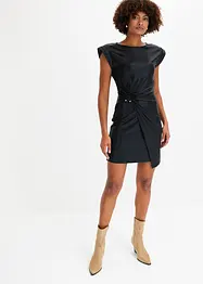 Minikleid mit dekorativer Spange, bonprix