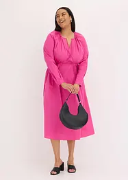 Robe longue en popeline, bonprix