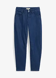 Barrel-Jeans Mid Waist, Low Stretch Bio-Baumwolle, bonprix