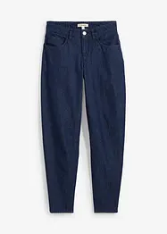 Jean barrel taille mi-haute, bonprix