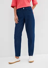 Barrel-Jeans Mid Waist, Low Stretch Bio-Baumwolle, bonprix