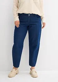 Barrel-Jeans Mid Waist, Low Stretch Bio-Baumwolle, bonprix