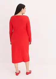 Robe midi côtelée, bonprix