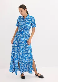 Robe longue imprimée en viscose mélangée, bonprix