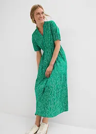 Weites Midikleid aus reiner Baumwolle, bonprix
