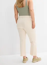 Jean flare taille haute, cropped, bonprix