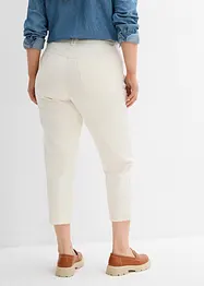 Jean mom taille haute, raccourci, peu extensible, bonprix