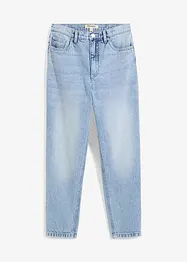 Jean mom taille haute, raccourci, peu extensible, bonprix