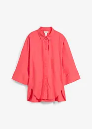 Hemdbluse aus kühlendem Leinen-Mix, bonprix