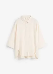 Hemdbluse aus kühlendem Leinen-Mix, bonprix