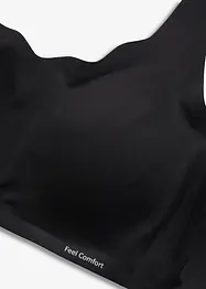 ​​​​Wattierter Feel Comfort Lasercut T-Shirt BH ohne Bügel, bonprix