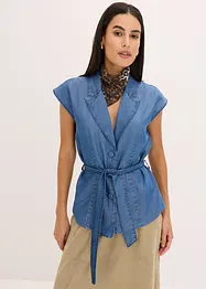 ärmelloser Lyocell Blazer, bonprix