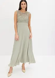 Maxikleid mit Spitze, bonprix
