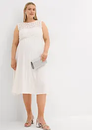 Umstandskleid mit Spitze aus Jersey, bonprix