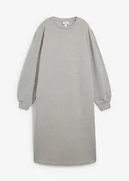 Robe en molleton à manches bouffantes, bonprix