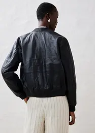 Lederblouson aus Lammnappa, bonprix