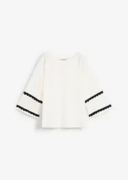 T-shirt avec soie, bonprix