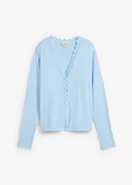 Gilet en fine maille contenant de la soie, bonprix